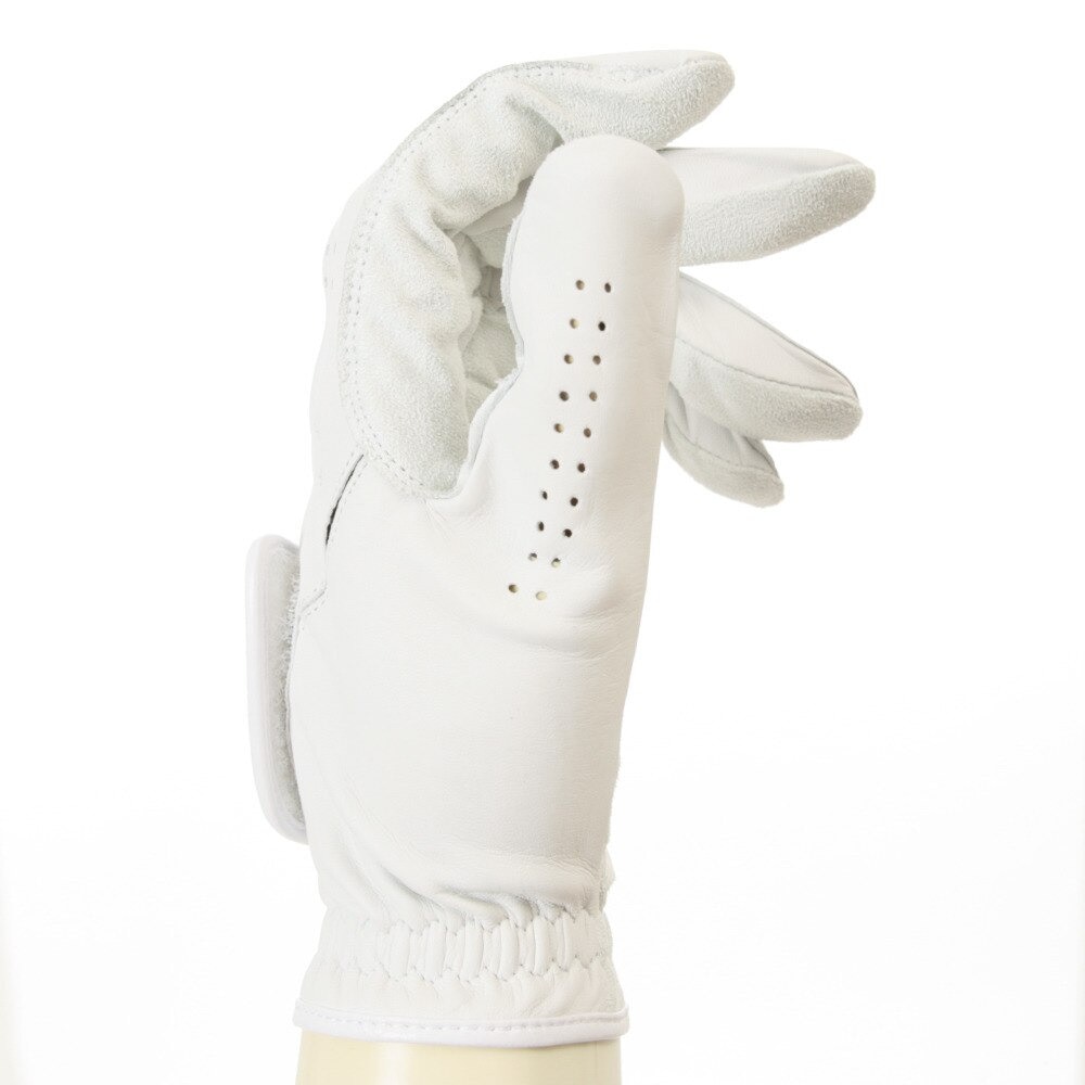 セブゴルフ（SEV GOLF）（メンズ）ゴルフ メンズ 左手用 人工 グローブ SEVG-007 WHBR 
