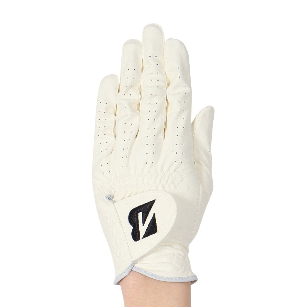 ブリヂストンゴルフ（BRIDGESTONE GOLF）（メンズ）ゴルフ 左手用 TOUR GLOVE 人工皮革 ショートスペック GLG12WH Short