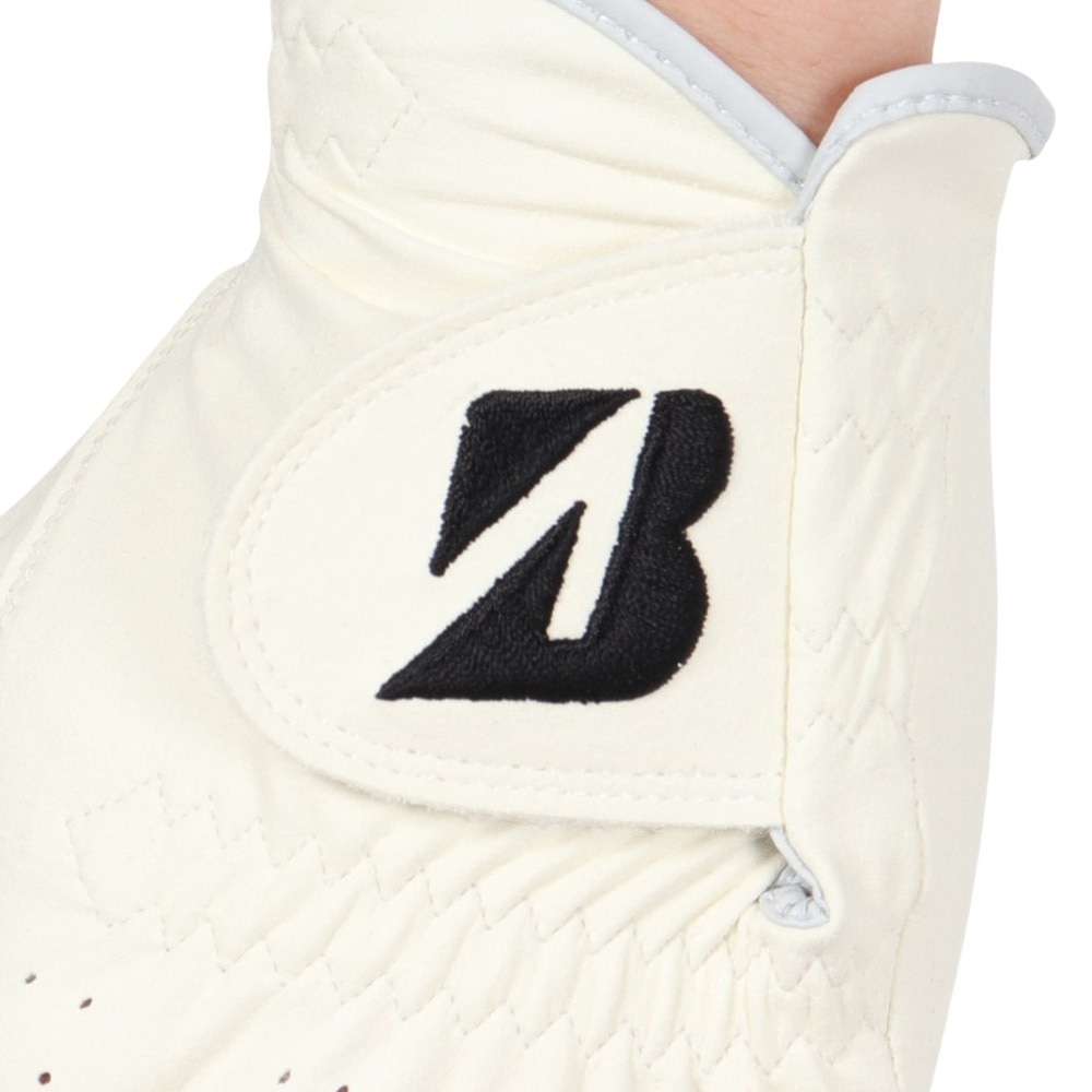 ブリヂストンゴルフ（BRIDGESTONE GOLF）（メンズ）ゴルフ 左手用 TOUR GLOVE 人工皮革 ショートスペック GLG12WH Short