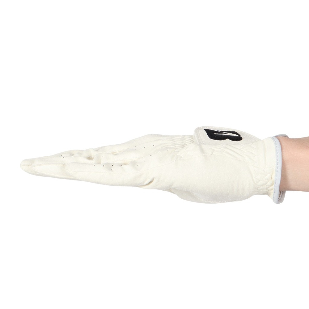 ブリヂストンゴルフ（BRIDGESTONE GOLF）（メンズ）ゴルフ 左手用 TOUR GLOVE 人工皮革 ショートスペック GLG12WH Short