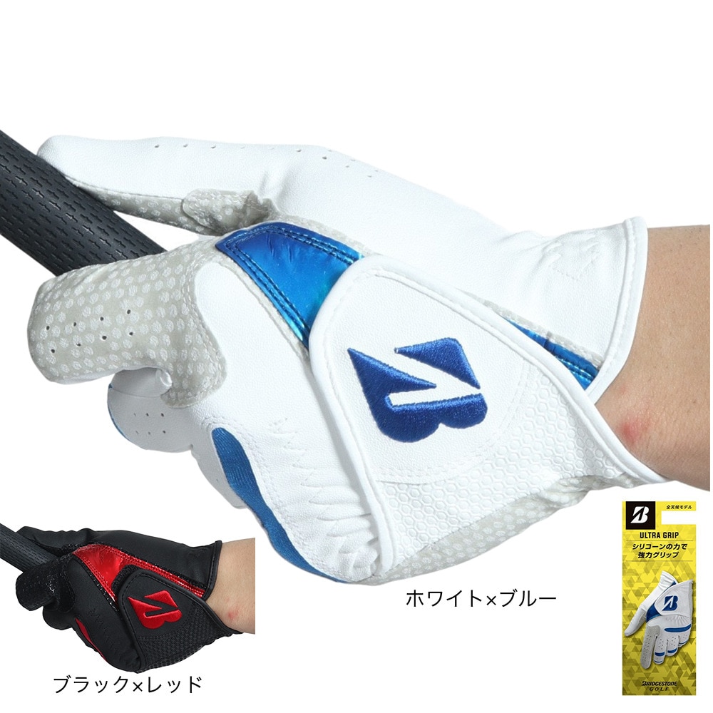 ブリヂストンゴルフ（BRIDGESTONE GOLF）（メンズ）ゴルフ 左手用 ULTRA GRIP グローブ 2022 GLG25WB