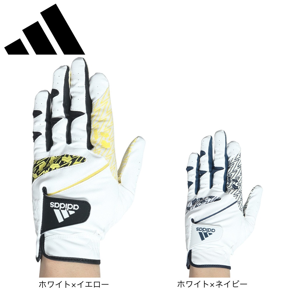 アディダス（adidas）（メンズ）ゴルフ 左手用 コードカオス22 グローブ EVL61-HR6432W/Y