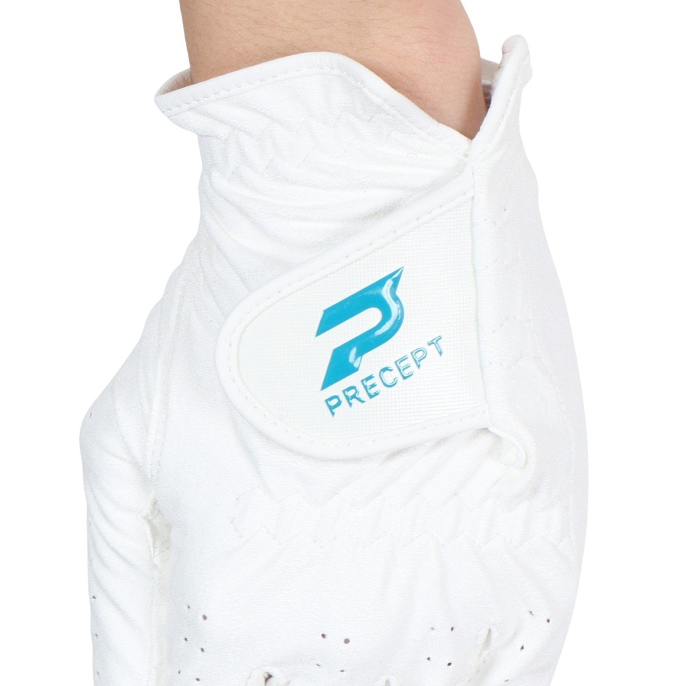 プリセプト（PRECEPT）（メンズ）ゴルフグローブ 左手用 NANO MODEL PRNA-2401 WHT