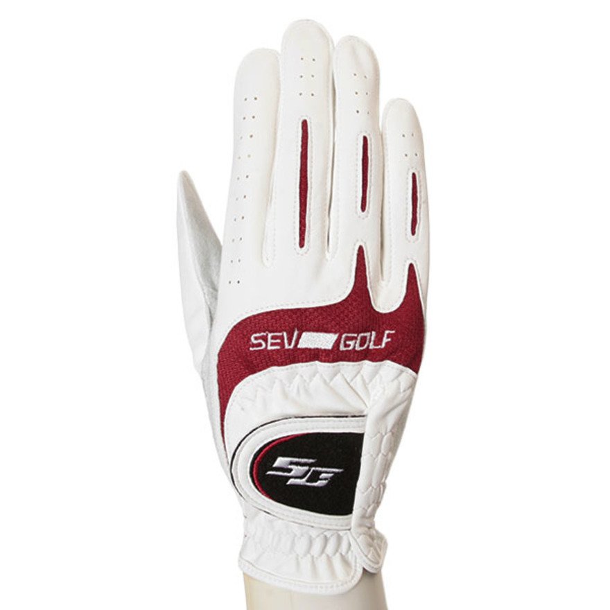 右手用合皮 ゴルフ グローブ Sev ナノフロント メンズゴルフグローブ Sevg 003rh Rd セブゴルフ ヴィクトリアゴルフ