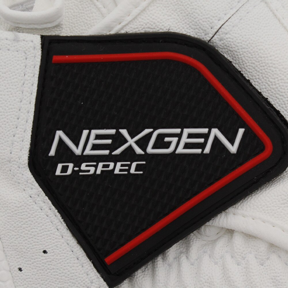 ネクスジェン（NEXGEN）（メンズ）ゴルフ 【右手用合皮】ゴルフ NEXGEN D-SPECグローブ 414NXHS9T1402 R WHT