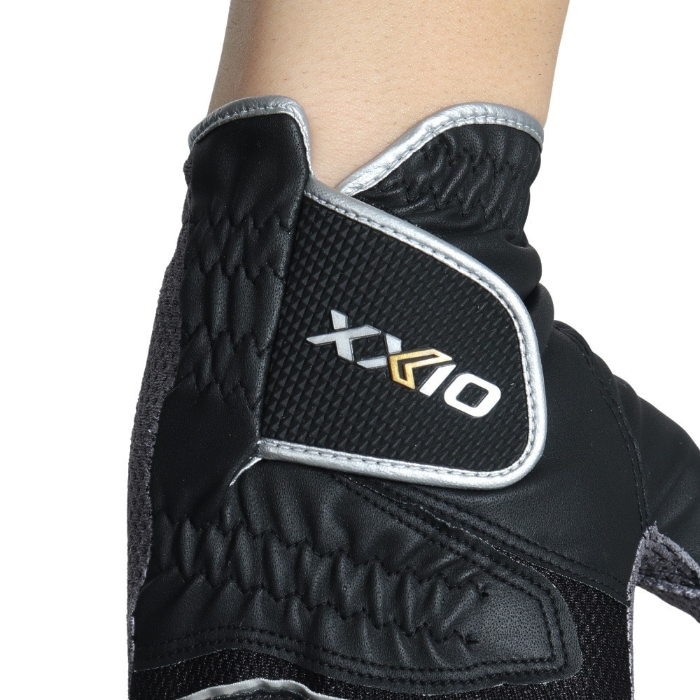 ゼクシオ（XXIO）（メンズ）ゴルフ 右手用 グローブ ナノフロント X017R GGG-X017R BLK