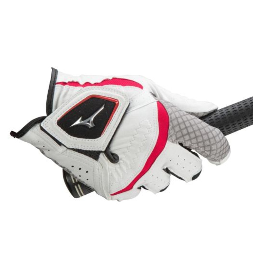 ミズノ（MIZUNO）（メンズ）ゴルフ 右手用 ゴルフ ダブルグリップ 手袋 5MJMR05101