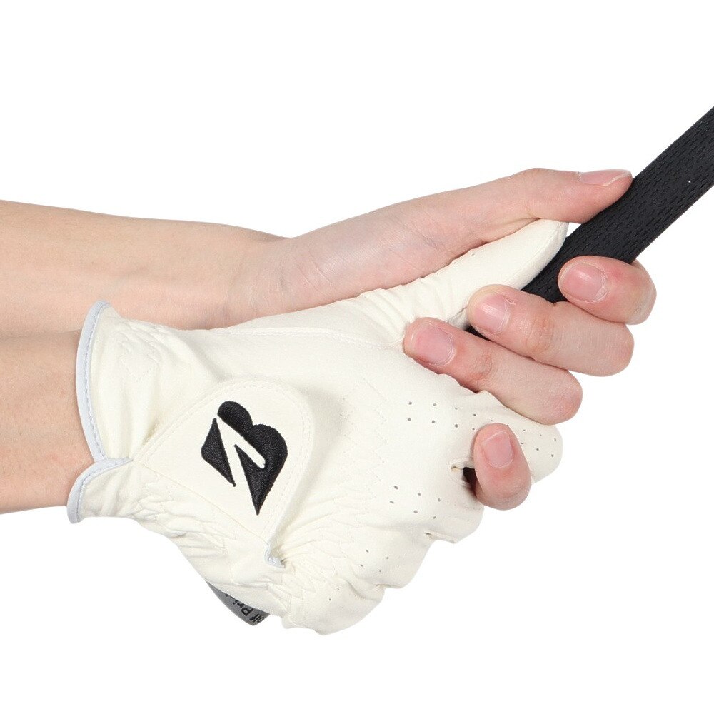 ブリヂストンゴルフ（BRIDGESTONE GOLF）（メンズ）ゴルフ 右手用 TOUR GLOVE 人工皮革 GLG13WH