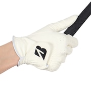 ブリヂストンゴルフ（BRIDGESTONE GOLF）（メンズ）ゴルフ 右手用 TOUR GLOVE 人工皮革 GLG13WH