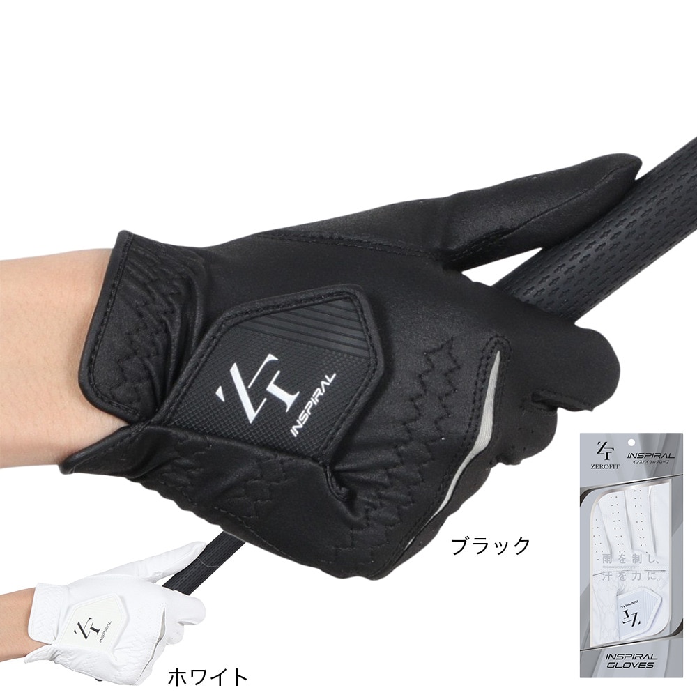 ゼロフィット（ZEROFIT）（メンズ）右手用 ゴルフグローブ ZEROFIT インスパイラルグローブ ZIGLE-2103M