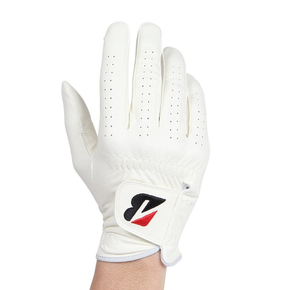 ブリヂストンゴルフ（BRIDGESTONE GOLF）（メンズ）右手用 ゴルフグローブ TOUR GLOVE 2026 右手 GL2603WH