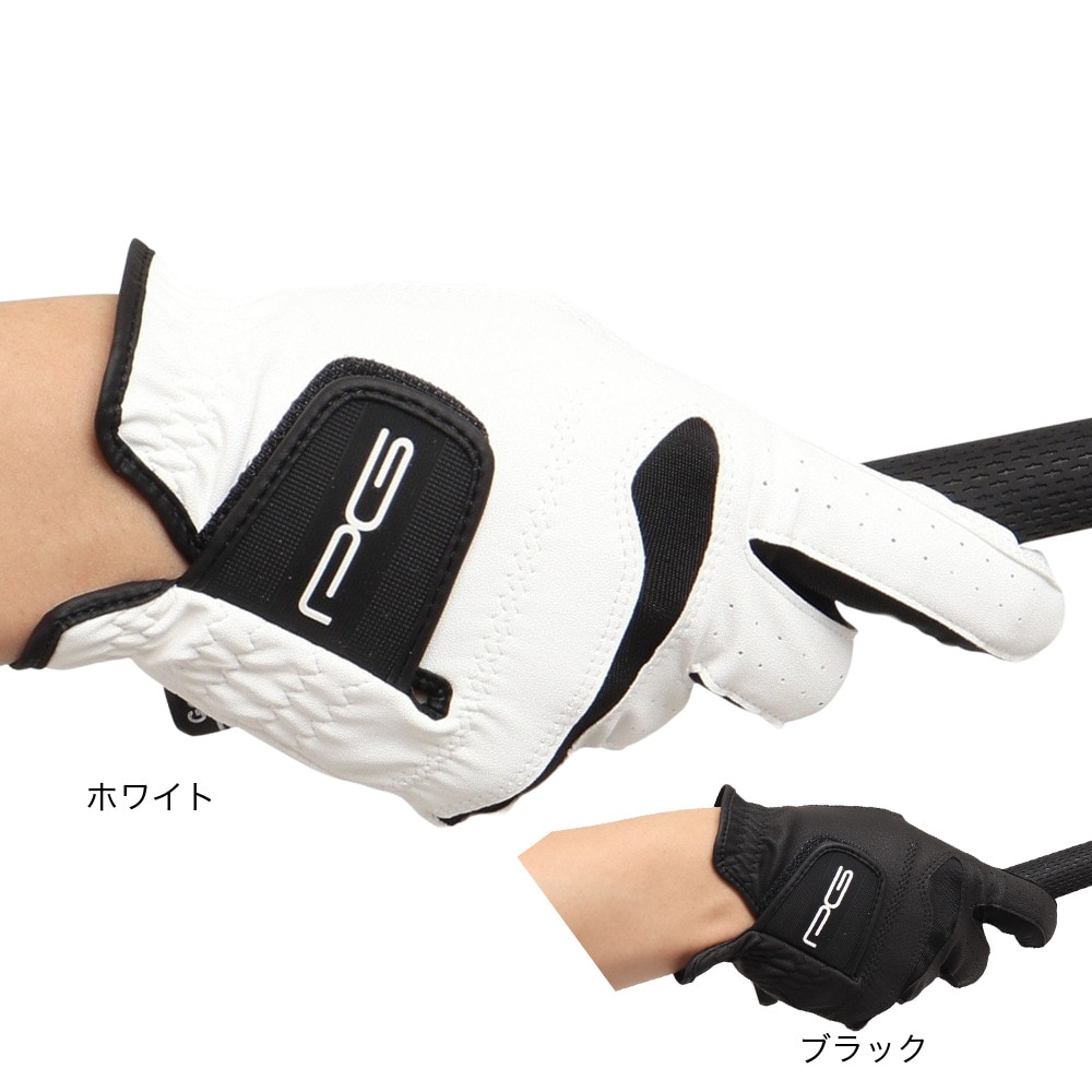 パフォーマンスギア（PG）（メンズ）ゴルフ 右手用 合成皮革グローブ R PGNG9T1402.WHT