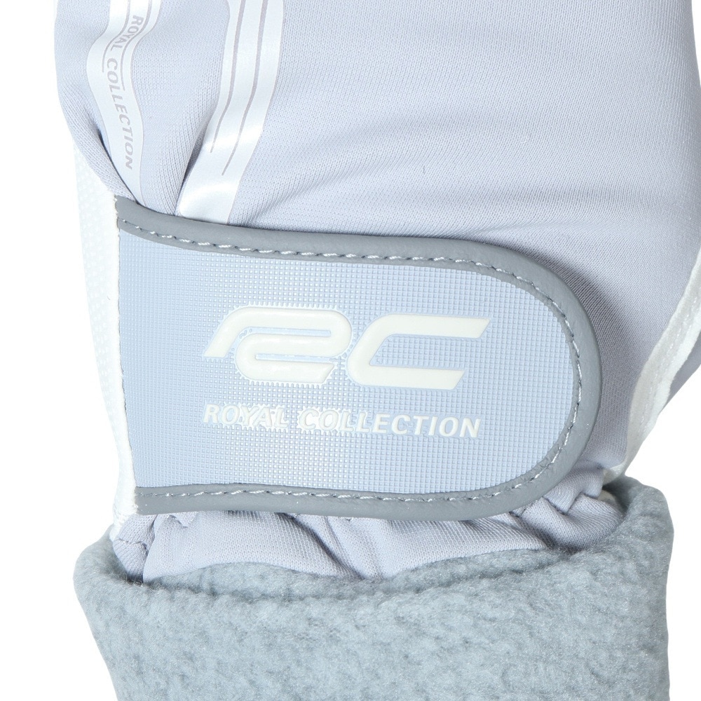 ロイヤルコレクション（ROYALCOLLECTION）（メンズ）ゴルフ グローブ 防寒 保温 発熱 防風 手袋 両手用 HIGH GRIP & HEAT-X RCG-2205 GRY