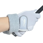 ロイヤルコレクション（ROYALCOLLECTION）（メンズ）ゴルフ グローブ 防寒 保温 発熱 防風 手袋 両手用 HIGH GRIP & HEAT-X RCG-2205 GRY