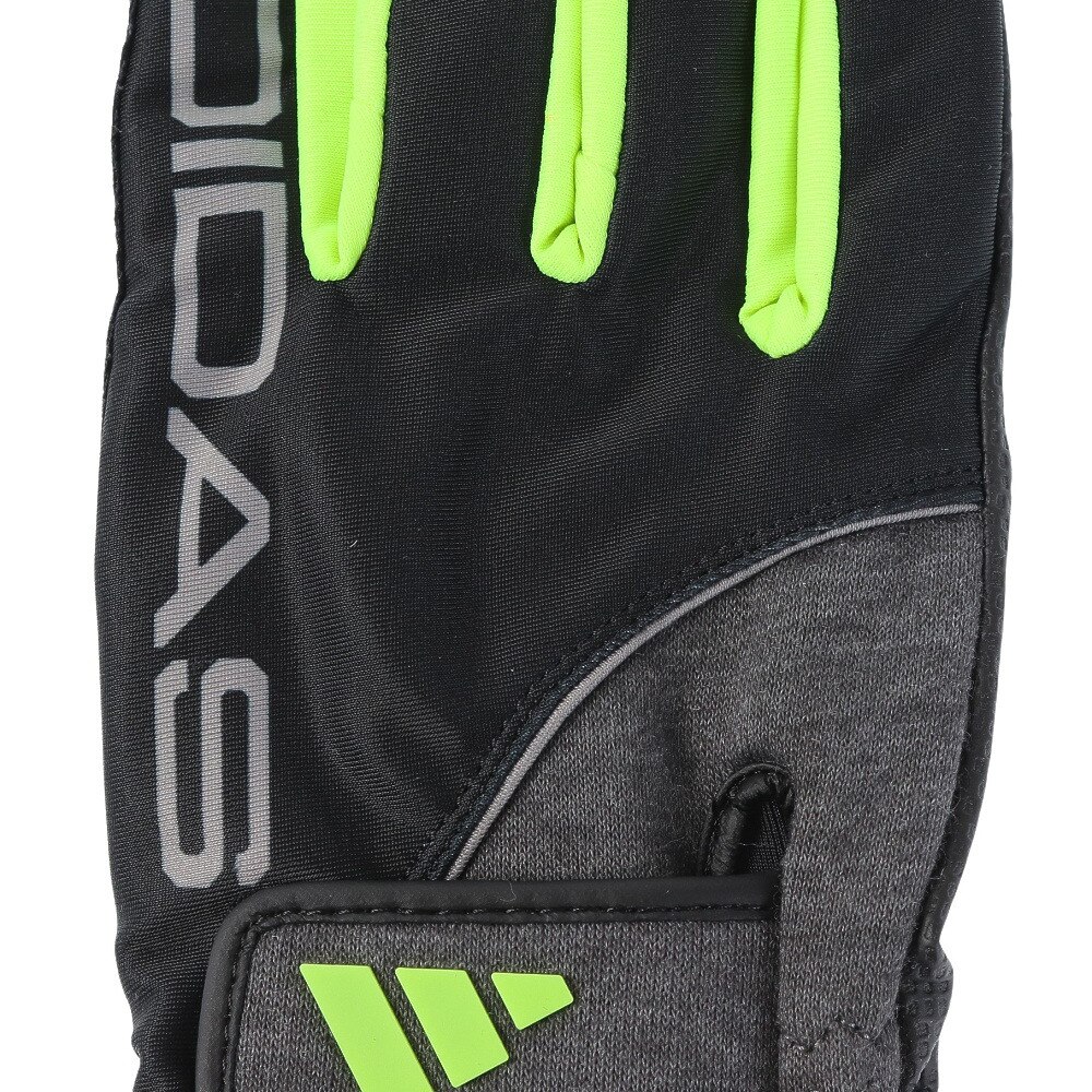 アディダス（adidas）（メンズ）ゴルフ グローブ 防寒 保温 スマホ対応 ハイグリップ ウォームペアグローブ 両手用 MMT52-IA2738GRY/Y