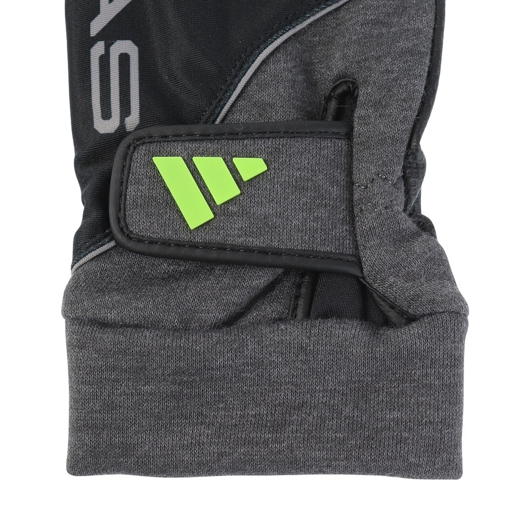 アディダス（adidas）（メンズ）ゴルフ グローブ 防寒 保温 スマホ対応 ハイグリップ ウォームペアグローブ 両手用 MMT52-IA2738GRY/Y