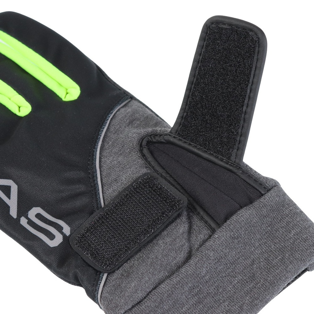 アディダス（adidas）（メンズ）ゴルフ グローブ 防寒 保温 スマホ対応 ハイグリップ ウォームペアグローブ 両手用 MMT52-IA2738GRY/Y