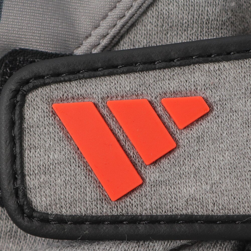 アディダス（adidas）（メンズ）ゴルフ グローブ 防寒 保温 スマホ対応 ハイグリップ ウォームペアグローブ 両手用 MMT52-IA2741GRY/R