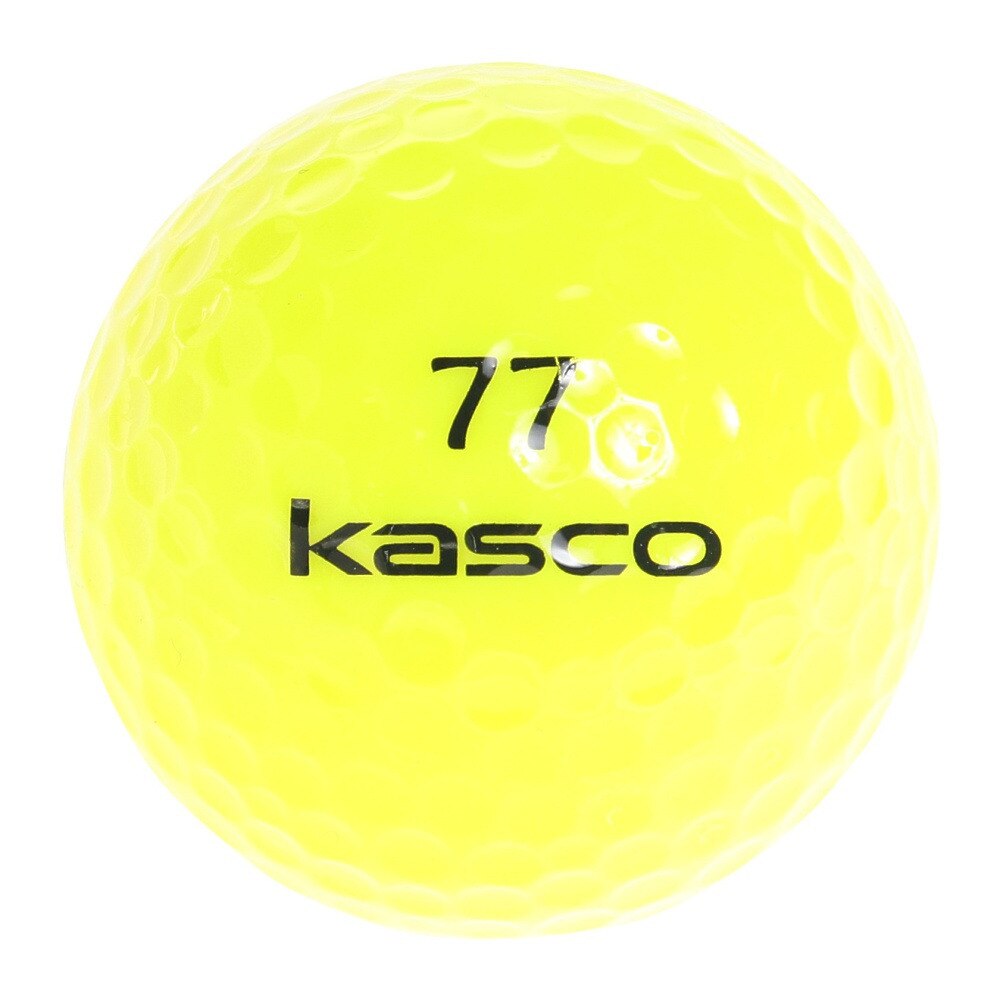キャスコ（KASCO）（メンズ）ゴルフボール XD701 イエロー 3P