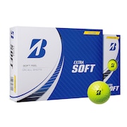 ブリヂストンゴルフ（BRIDGESTONE GOLF）（メンズ、レディース、キッズ）ゴルフボール EXTRA SOFT XCYXJ 12P ダース(12個入り)