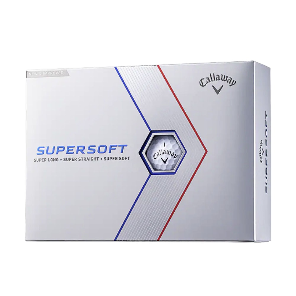 キャロウェイ（CALLAWAY）（メンズ）ゴルフボール SUPERSOFTボール WH ダース(12個入り)