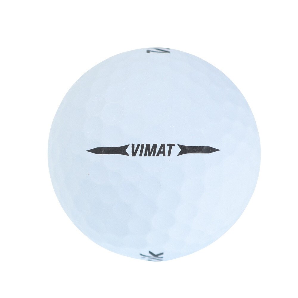 ボルビック（Volvik）（メンズ）ゴルフボール VIMAT 23 WHT スリーブ(3個入り) VV5PNA07 WHT
