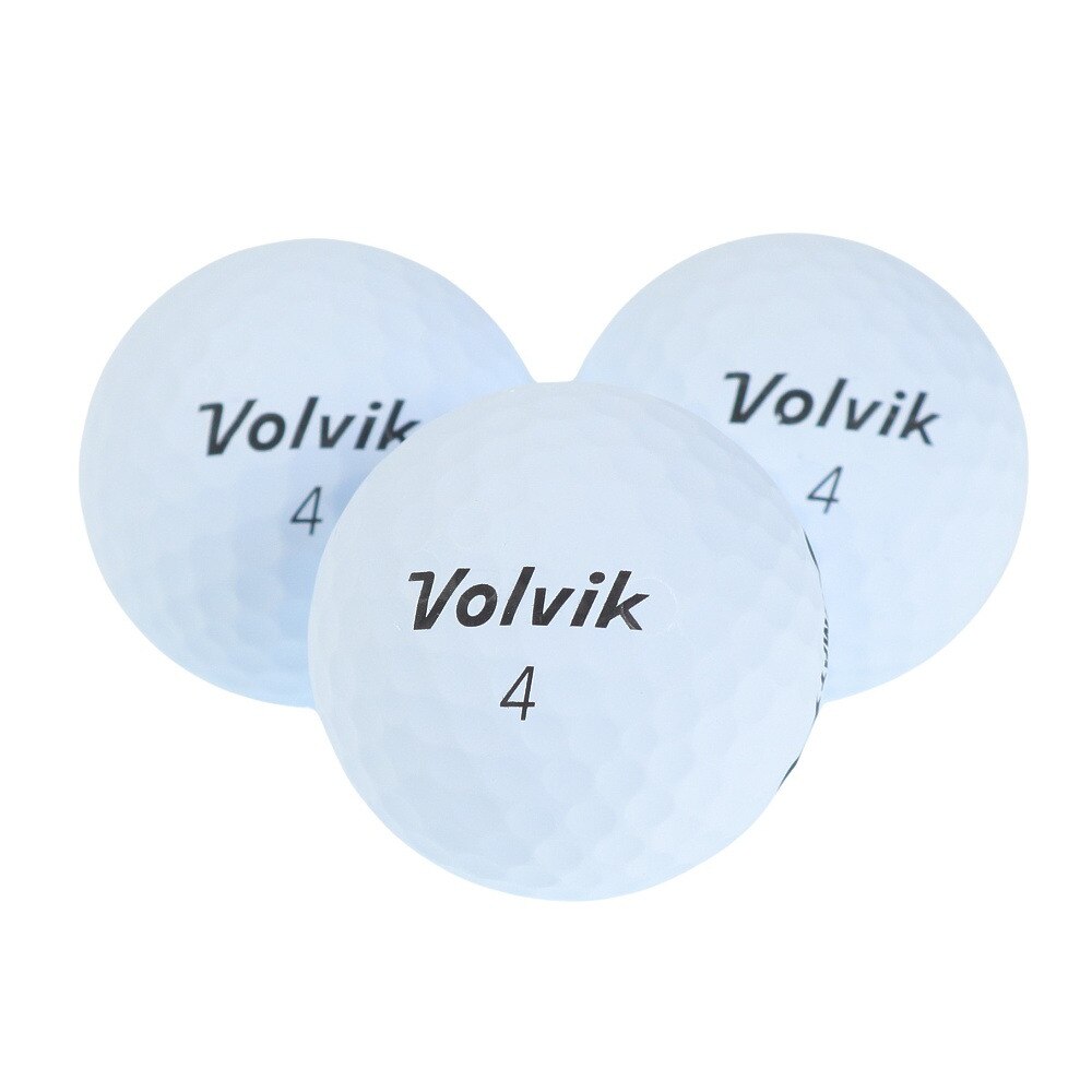 ボルビック（Volvik）（メンズ）ゴルフボール VIMAT 23 WHT スリーブ(3個入り) VV5PNA07 WHT