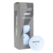 ボルビック（Volvik）（メンズ）ゴルフボール VIMAT 23 WHT スリーブ(3個入り) VV5PNA07 WHT