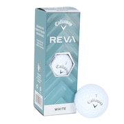(レディース)ゴルフボール REVA ボール スリーブ(3個入り) 25 3B