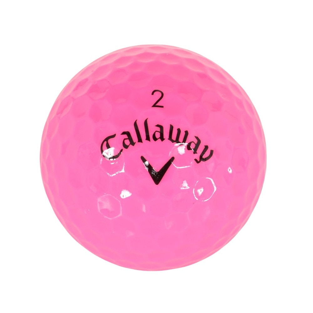 キャロウェイ（CALLAWAY）（レディース）ゴルフボール REVA ボール スリーブ(3個入り) PNK 25 3B