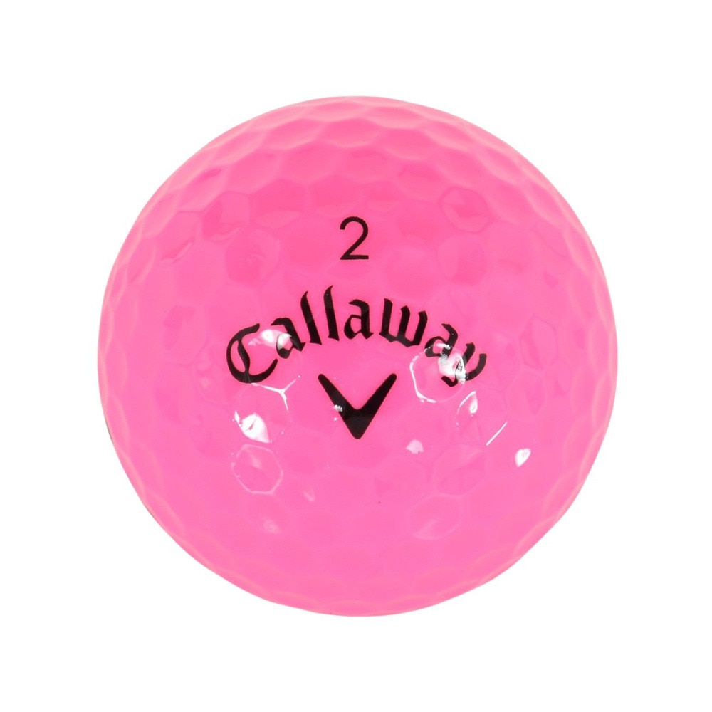 キャロウェイ（CALLAWAY）（レディース）ゴルフボール REVA ボール スリーブ(3個入り) PNK 25 3B