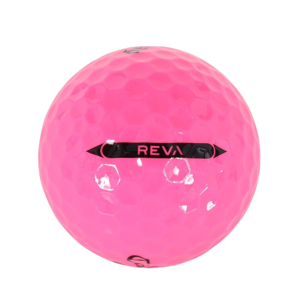 キャロウェイ（CALLAWAY）（レディース）ゴルフボール REVA ボール スリーブ(3個入り) PNK 25 3B