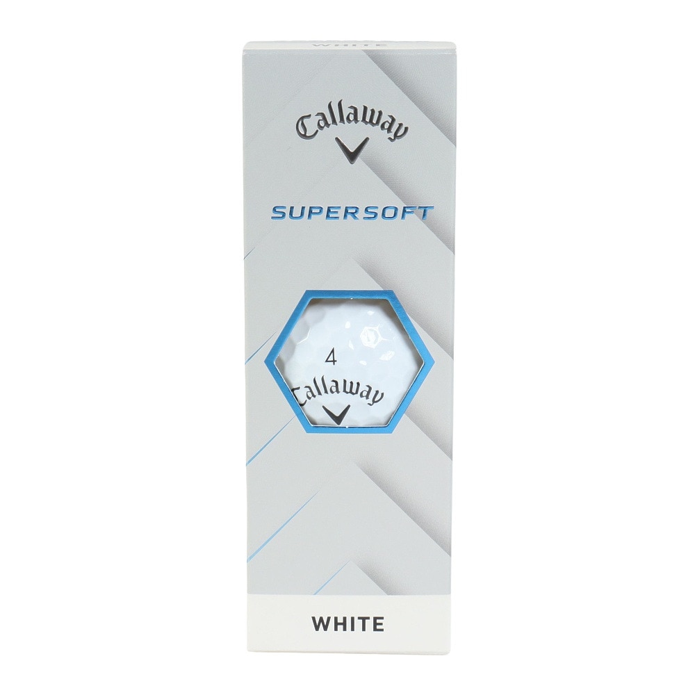 キャロウェイ（CALLAWAY）（メンズ、レディース、キッズ）ゴルフボール SUPERSOFT 25 3B スリーブ(3個入り)