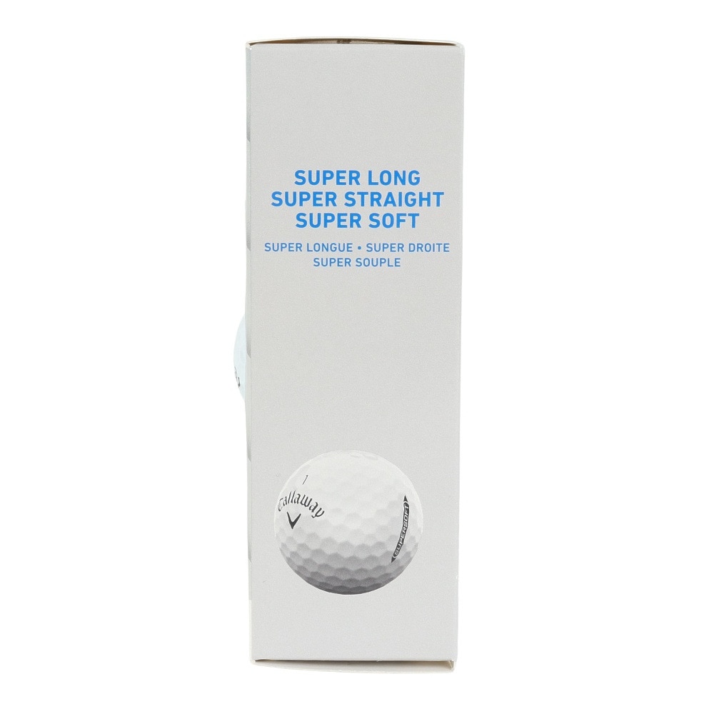 キャロウェイ（CALLAWAY）（メンズ、レディース、キッズ）ゴルフボール SUPERSOFT 25 3B スリーブ(3個入り)