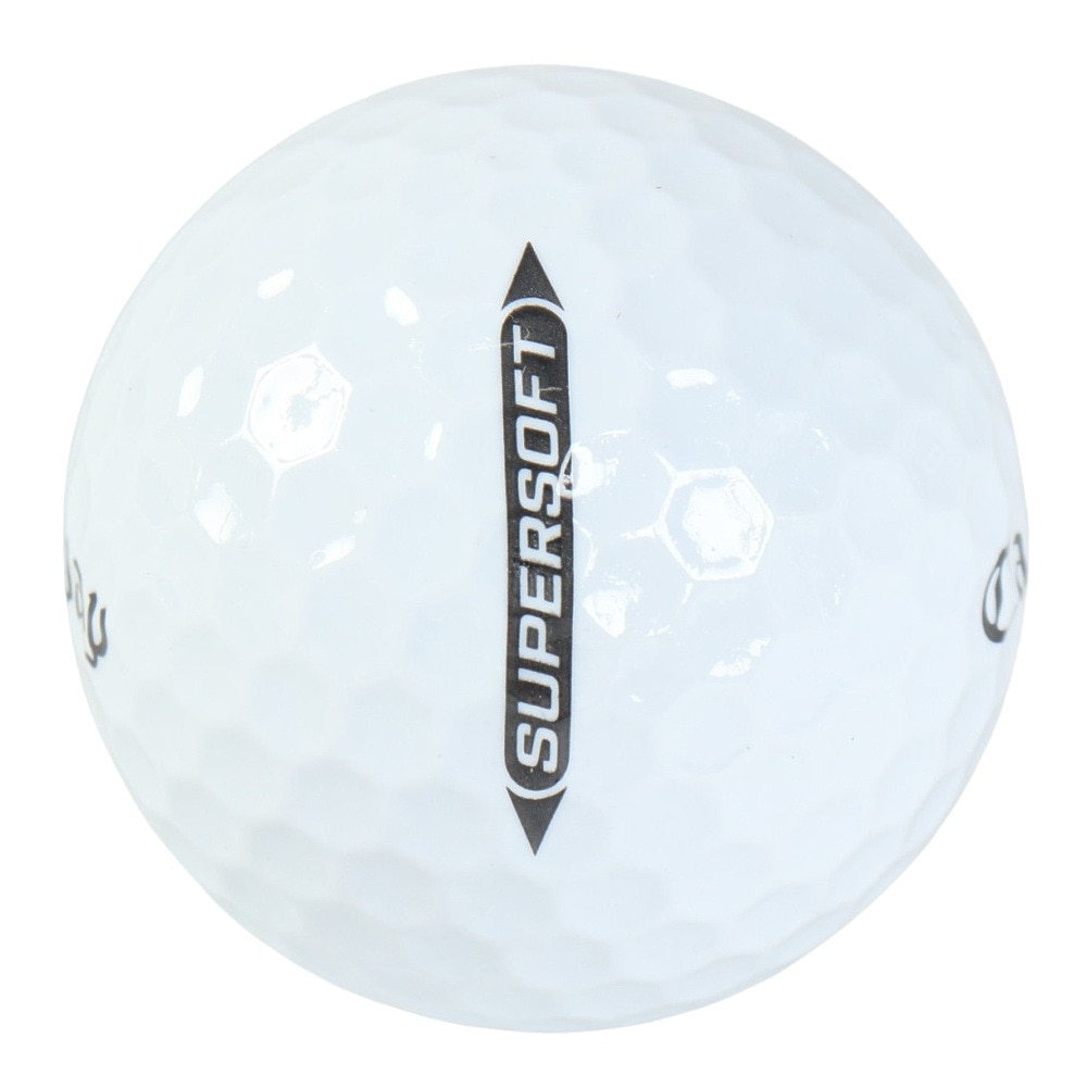 キャロウェイ（CALLAWAY）（メンズ、レディース、キッズ）ゴルフボール SUPERSOFT 25 3B スリーブ(3個入り)