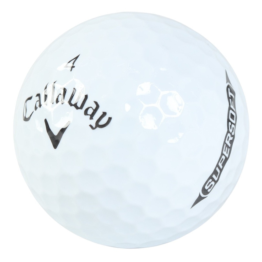 キャロウェイ（CALLAWAY）（メンズ、レディース、キッズ）ゴルフボール SUPERSOFT 25 3B スリーブ(3個入り)