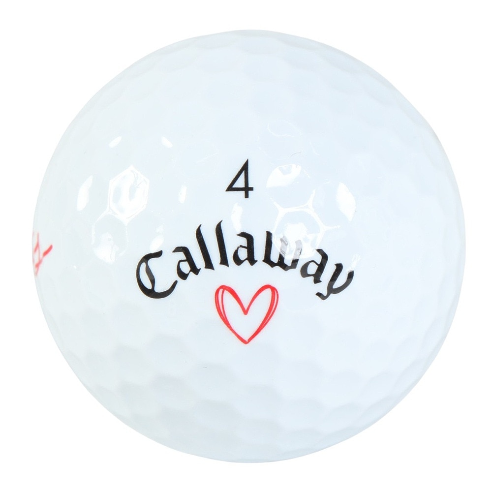 キャロウェイ（CALLAWAY）（メンズ、レディース、キッズ）ゴルフボール SUPERSOFT 25 LOVE 3B PK スリーブ(3個入り)