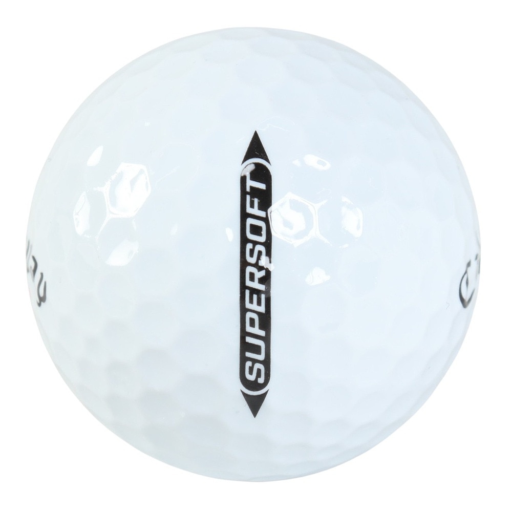 キャロウェイ（CALLAWAY）（メンズ、レディース、キッズ）ゴルフボール SUPERSOFT 25 LOVE 3B PK スリーブ(3個入り)