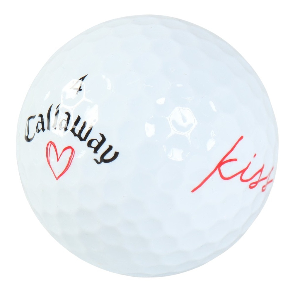 キャロウェイ（CALLAWAY）（メンズ、レディース、キッズ）ゴルフボール SUPERSOFT 25 LOVE 3B PK スリーブ(3個入り)