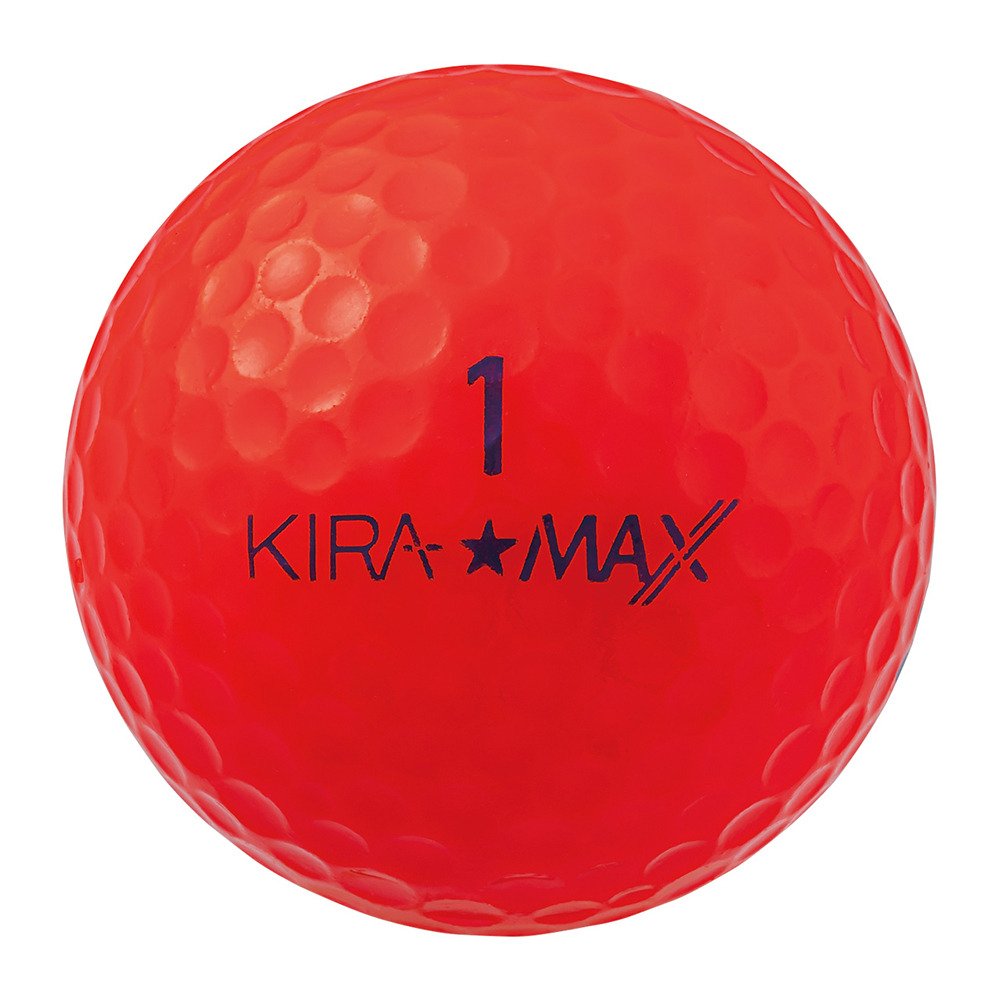 キャスコ（CASCO）（メンズ）ゴルフボール KIRA MAX 4Cアソート 4P
