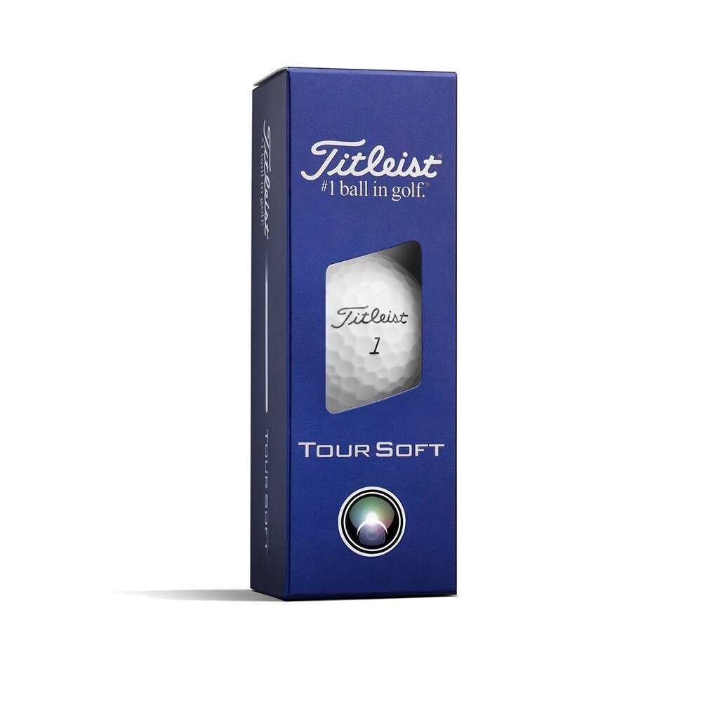 タイトリスト（TITLEIST）（メンズ）ゴルフボール TOUR SOFT 3P T4015S-3PJ スリーブ(3個入り)