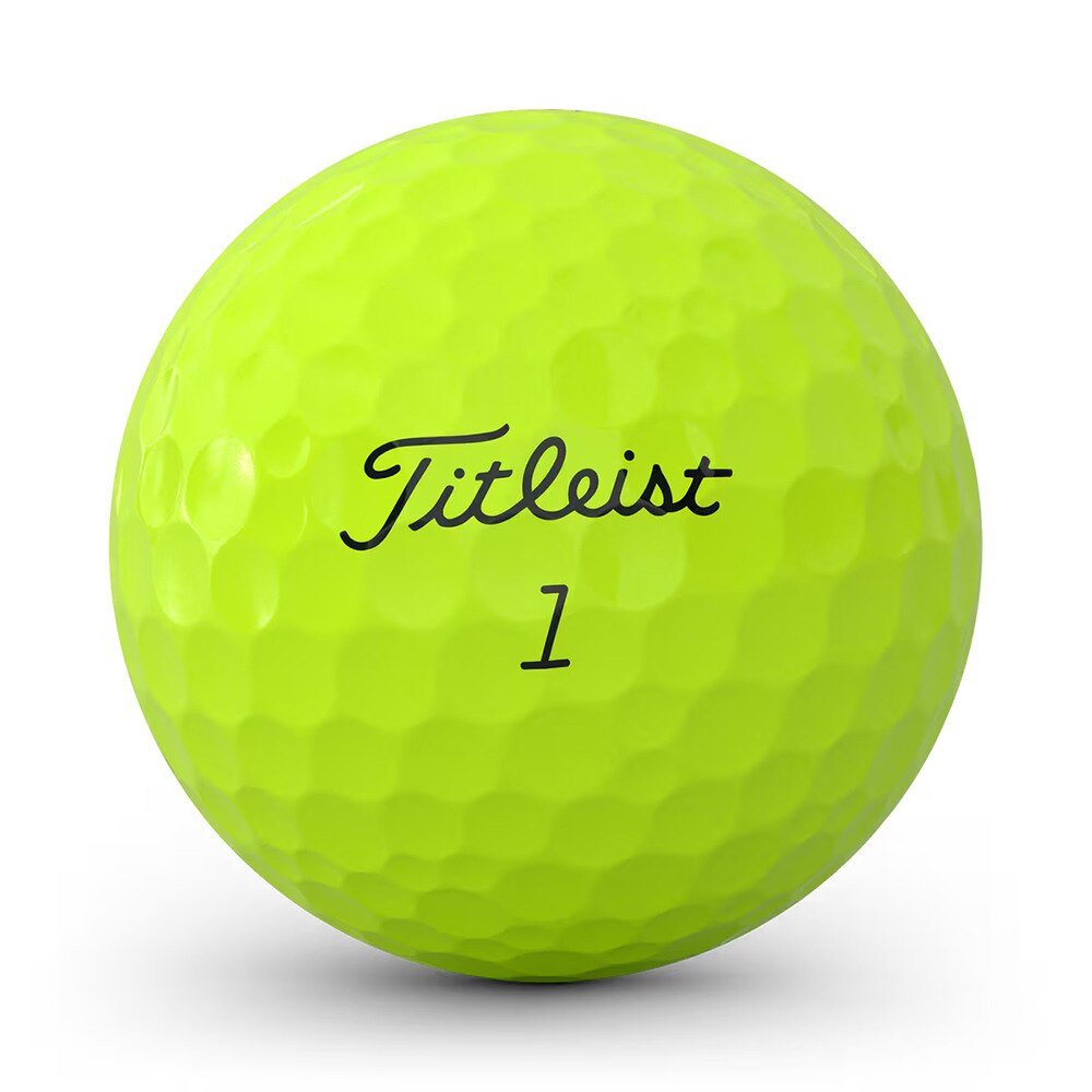 タイトリスト（TITLEIST）（メンズ）ゴルフボール TOUR SOFT YELLOW 3P T4115S-3PJ スリーブ(3個入り)
