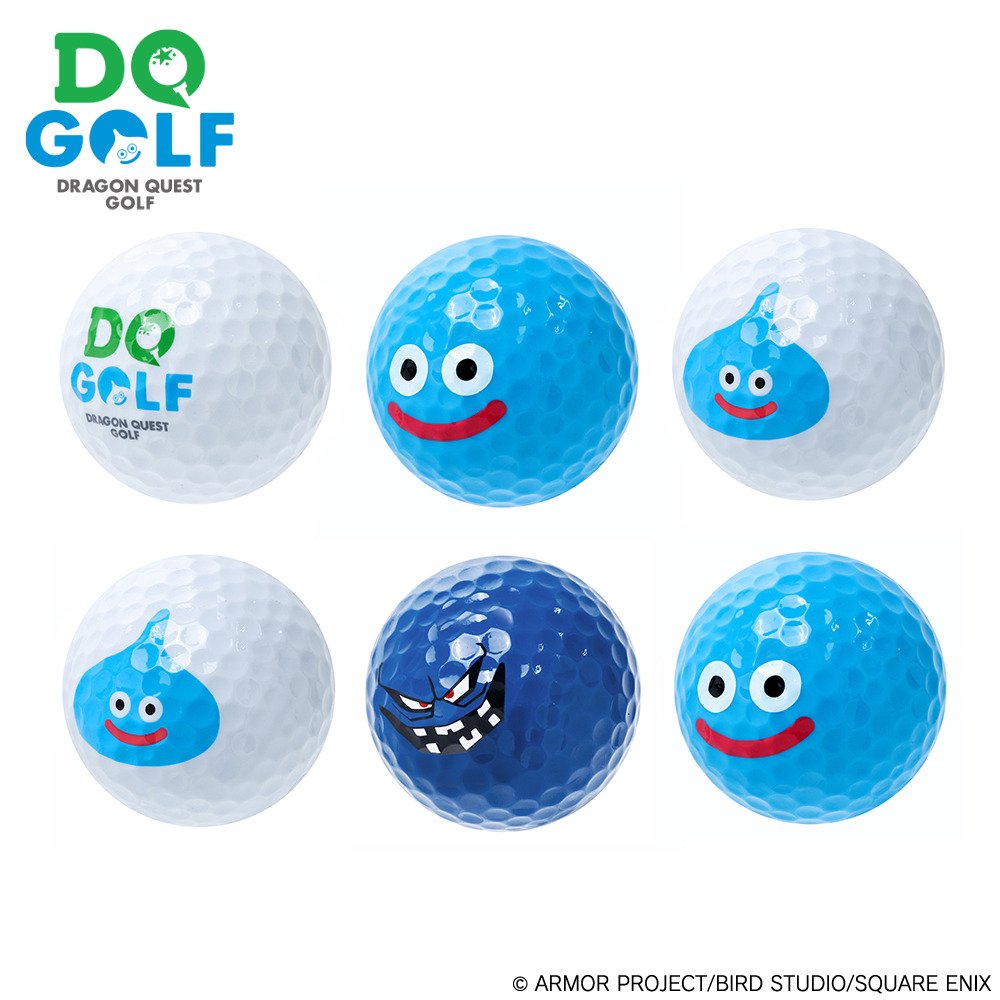DO GOLF ドラゴンクエストゴルフ ボール 6個セット ドラゴンクエスト（Dragon Quest）（メンズ、レディース）ゴルフ