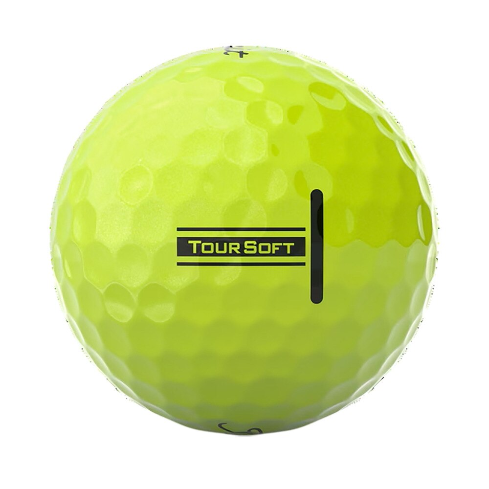 タイトリスト（TITLEIST）（メンズ）ゴルフボール ツアーソフト 24 TOUR SOFT YELLOW 3P T4114S-3PJ ダース(12個入り)
