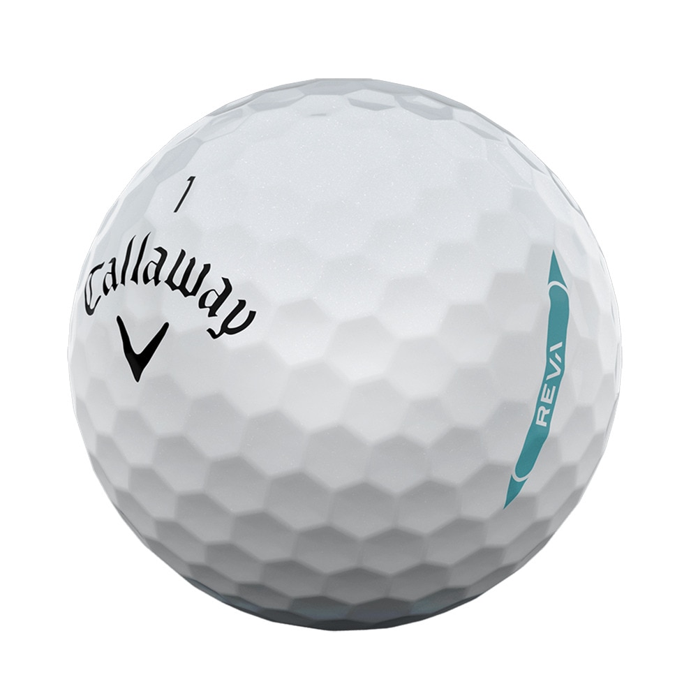キャロウェイ（CALLAWAY）（レディース）ゴルフボール REVA ボール 25 3B ダース(12個入り) 