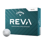 (レディース)ゴルフボール REVA ボール 25 3B ダース(12個入り)