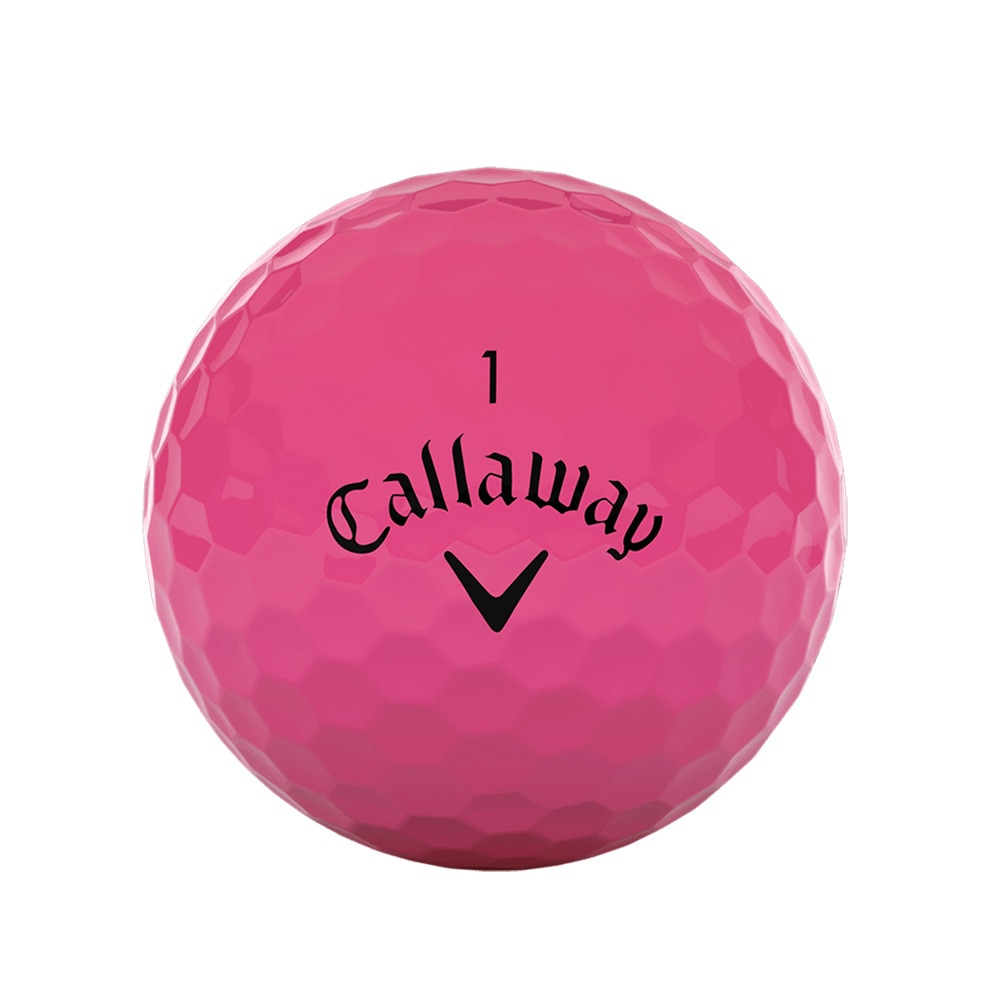 キャロウェイ（CALLAWAY）（レディース）ゴルフボール REVA ボール PNK 25 3B ダース(12個入り)