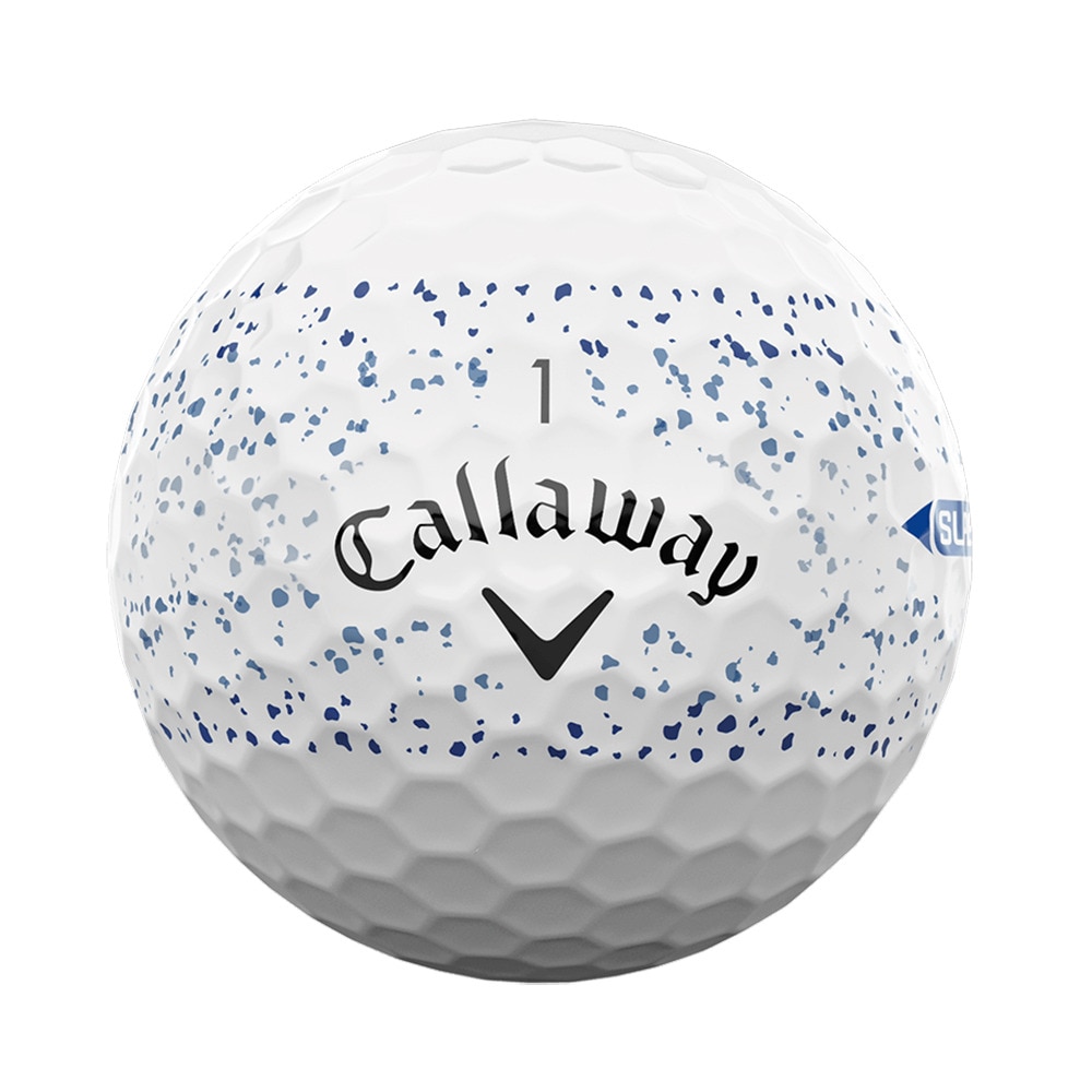 キャロウェイ（CALLAWAY）（メンズ）ゴルフボール スーパーソフト SUPERSFT 25 BLU SPLATTER 3B ダース(12個入り)