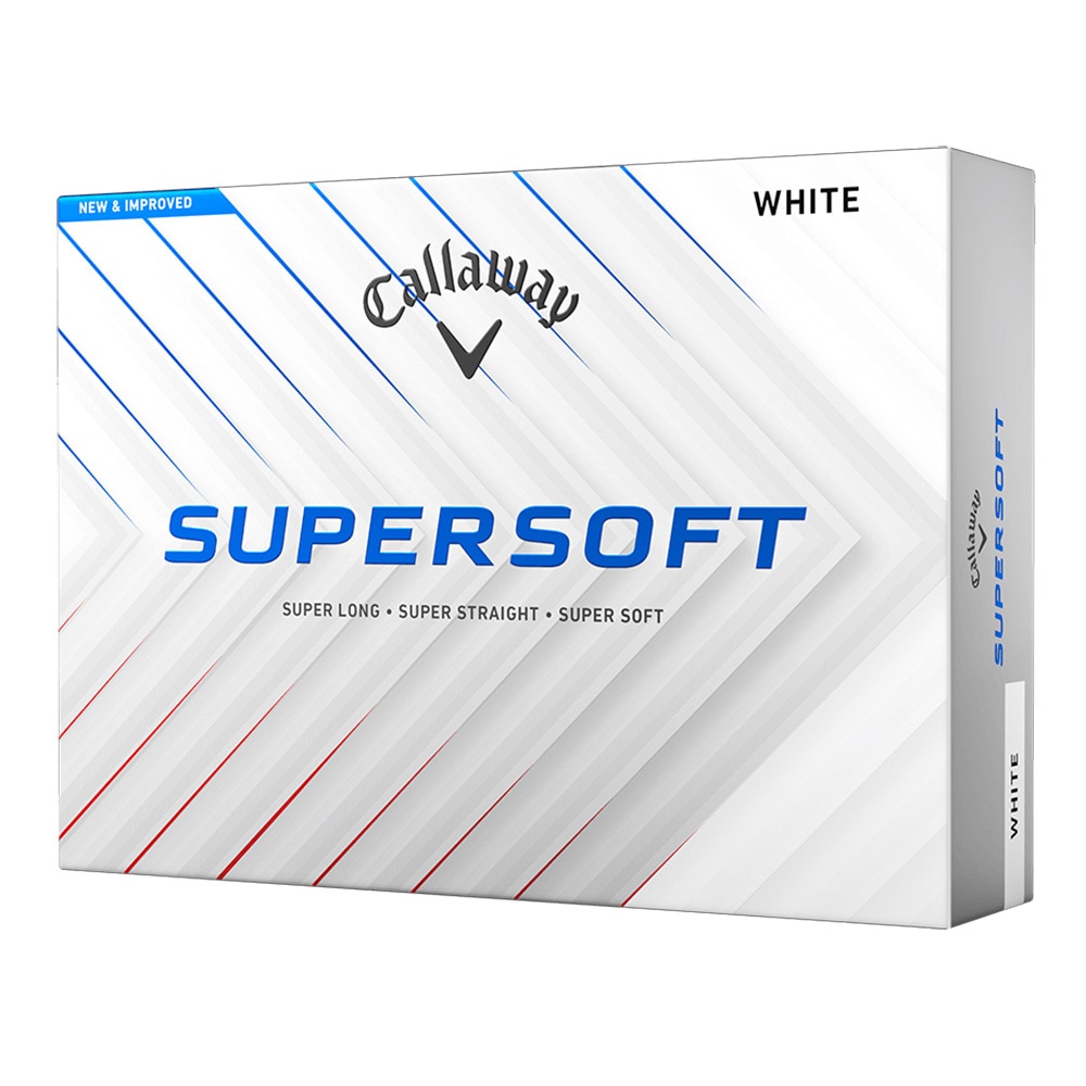 キャロウェイ（CALLAWAY）（メンズ）ゴルフボール スーパーソフト SUPERSOFT 25 3B ダース(12個入り)