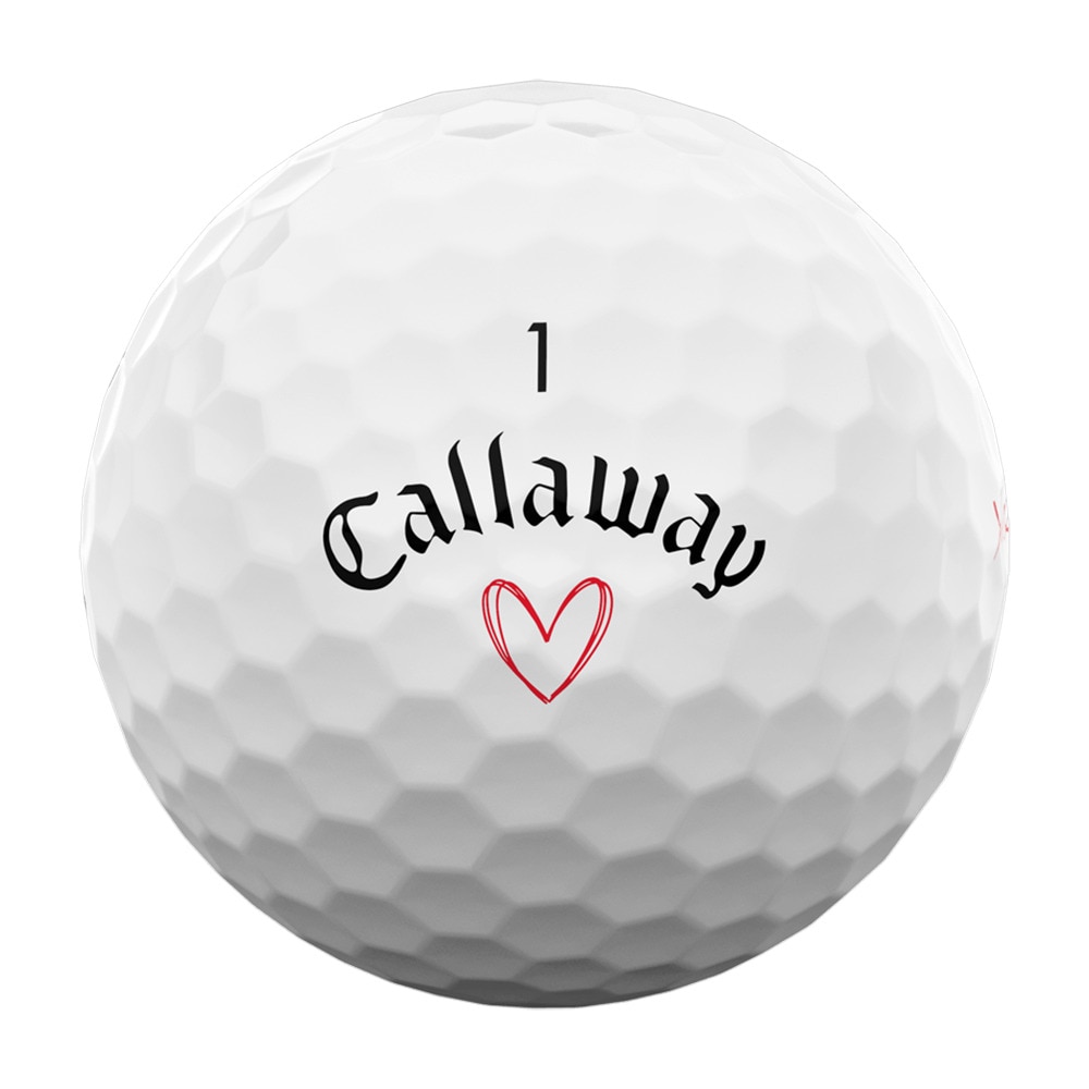 キャロウェイ（CALLAWAY）（メンズ）ゴルフボール スーパーソフト SUPERSOFT 25 LOVE 3B PK ダース(12個入り)